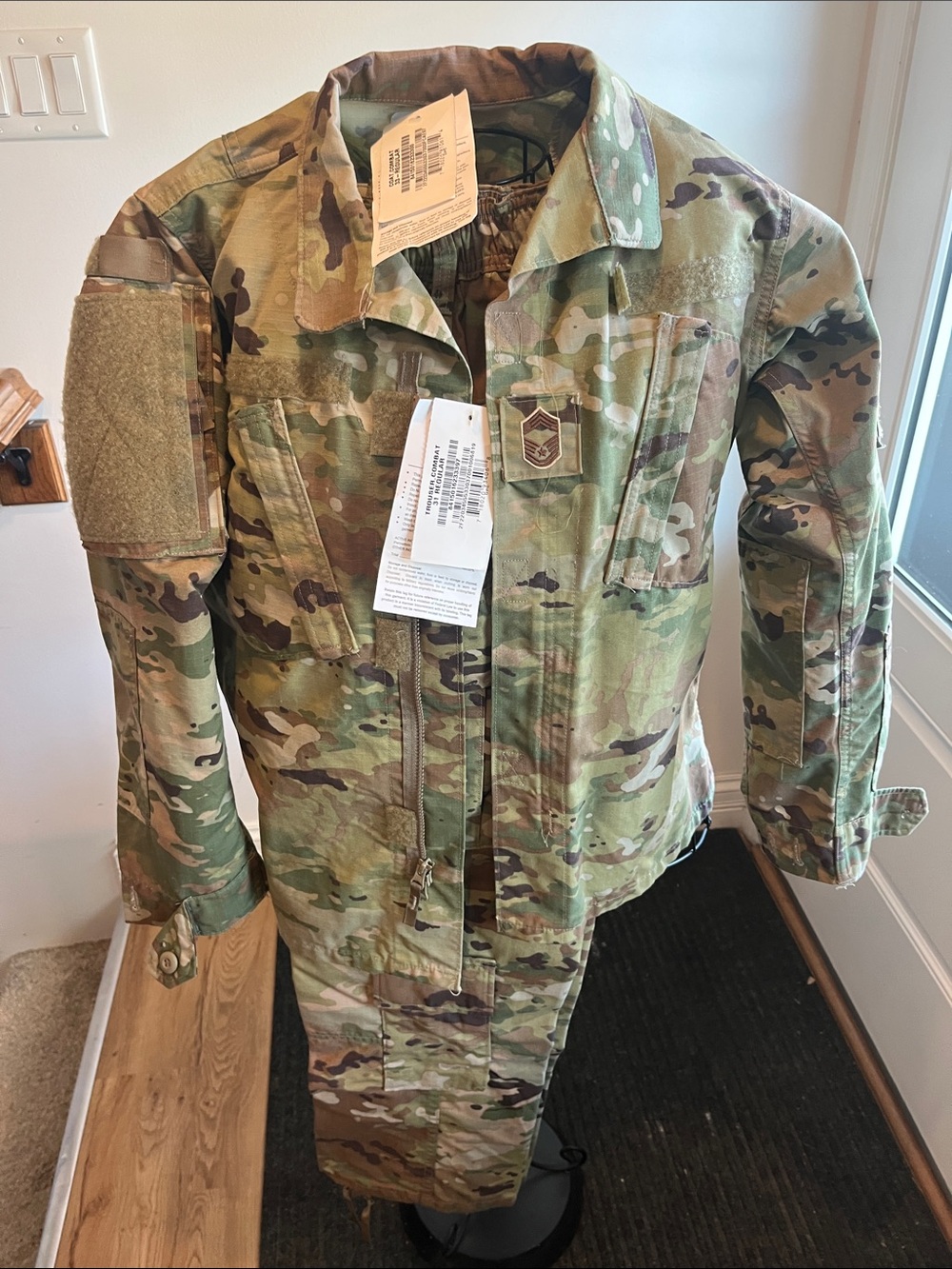 Multicam Military-Style Tactical Jacket